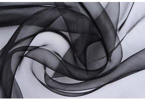 Organza Zwart