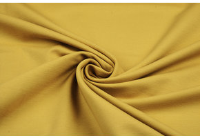 French Terry Ocher Yellow