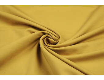 French Terry Oker Geel