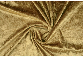 Velours de Panne Donker Goud