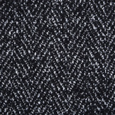 Wolllook Fischgräte Schwarz Weiß