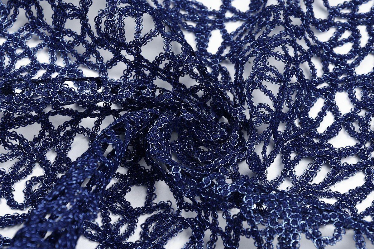 Spitze Exklusiva Marineblau