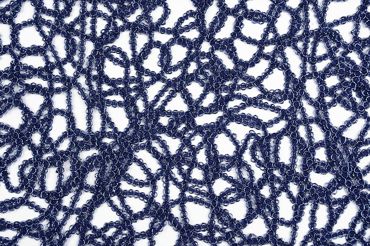 Spitze Exklusiva Marineblau