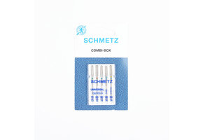Schmetz needles Combi-box Universal, jeans, stretch assortment