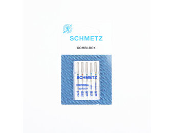 Schmetz needles Combi-box Universal, jeans, stretch assortment