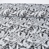 Jacquard gebreid Oriental Zwart Wit