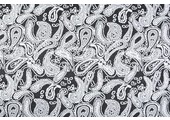 Jacquard knitted Oriental Black White