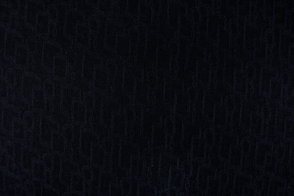 Lined Wool Lace Blocco Black