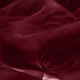 Organza Dunkelrot