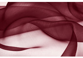 Organza Dark red