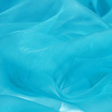 Organza Petrolblau
