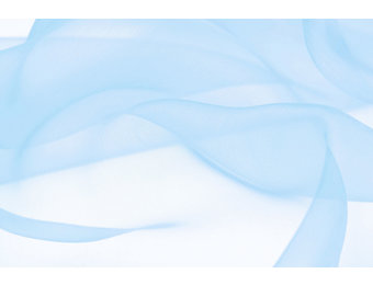 Organza Babyblau