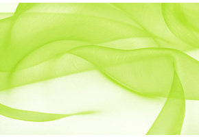 Organza Limettengrün