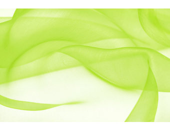 Organza Limettengrün