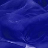 Organza Cobalt Blue