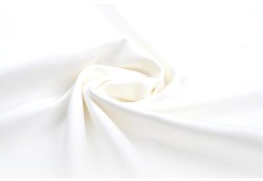 Grobe Stretch-Baumwolle, ungebleicht, Off-White