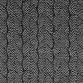 Melange Knitted Cable fabric tricot Grey
