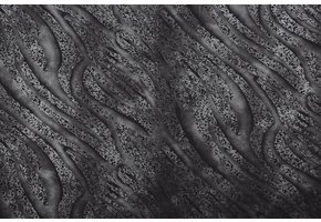 Punta Di Roma Zebra Groot Zwart - Zilver