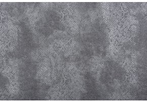 Punta Di Roma Snake Small Black - Silver