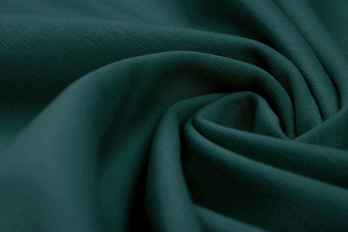 BOTTLE GREEN - FRENCH TERRY WITH ELASTANE VISCOSE FROM LENZING™ ECOVERO™  VISCOSE FIBRES 260g