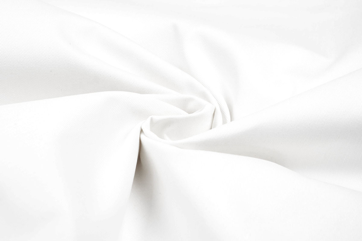 Polyester Ungebleicht Weiß