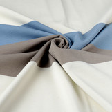 Punta Di Roma Striped Blue Taupe