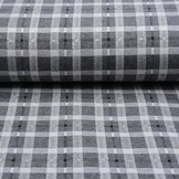 Knitted Checkered Small Berlia Gray White