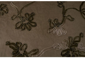 Cotton Corduroy Rib Ribbon Dark Sand