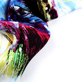 100% Viscose Digitaal Print Arti Lime