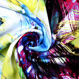 100% Viscose Digital Printed Arti Lime