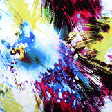 100% Viskose Digital Printed Arti Lime