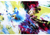 100% Viscose Digital Printed Arti Lime