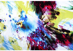 100% Viskose Digital Printed Arti Lime