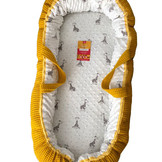 Waffle Pique Fabric Ocher