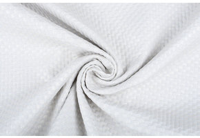 Lurex Emboss Pastel Silver