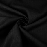 Gewassen Linnen Zwart