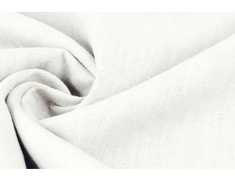 Gewaschenes Leinen Weiß
