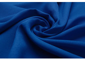 Stretch Crepe Satin 2 Sides Cobalt Blue