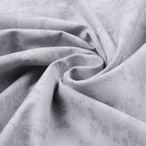 Stretch Cotton Rose bush Grey