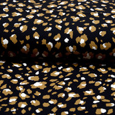 Crepe polyester Panther Black Brown
