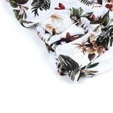 Tricot Botanic Jungle White