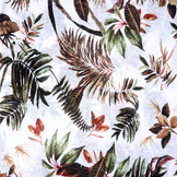 Tricot Botanic Jungle White