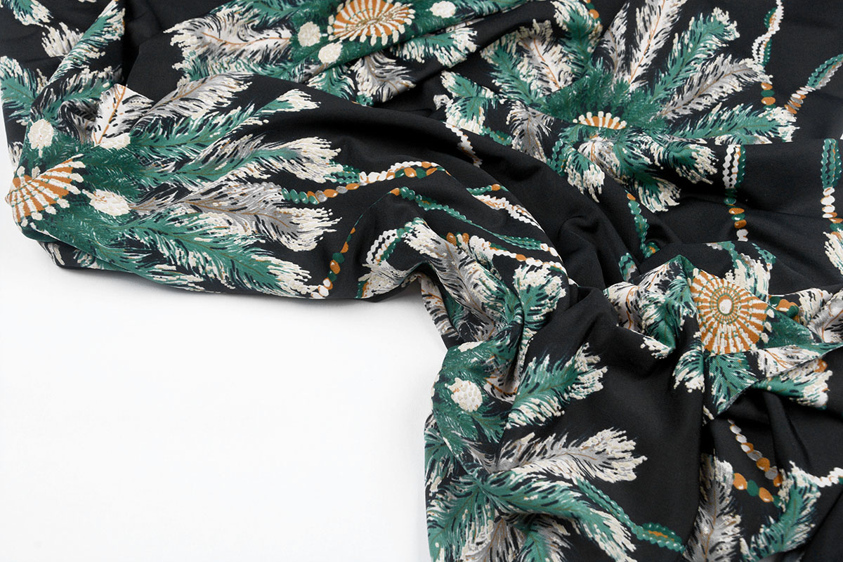 Jersey Simmer Dreamcatcher Black Green