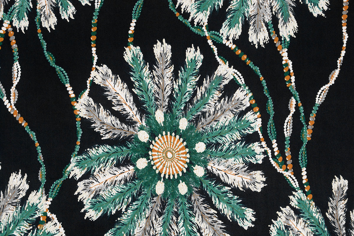 Jersey Simmer Dreamcatcher Black Green