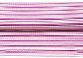 Cotton Jersey  Multi stripes Old Pink
