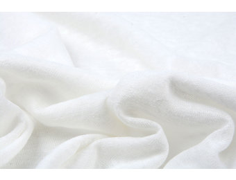 Tricot Floccus Weiß