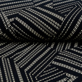 Tricot Simmer Chiziq Schwarz