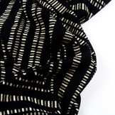 Tricot Simmer Chiziq Black