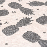 Mi & Joe Cotton Jersey Pineapple Glitter Beige melange