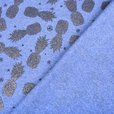 Mi & Joe Cotton Jersey Pineapple Glitter Dark jeans melange